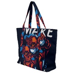 Dont Fear Zip Up Canvas Bag by Saikumar