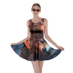 Be Fearless Skater Dress by Saikumar