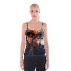 Be Fearless Spaghetti Strap Top by Saikumar