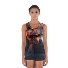 Be Fearless Sport Tank Top  by Saikumar