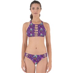 Pumpkin Ghost Skeleton Pattern Perfectly Cut Out Bikini Set by Jatiart