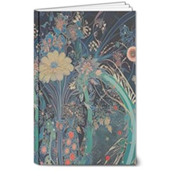 Bird Flower Tree Forest 8  X 10  Softcover Notebook by Jatiart