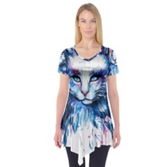 Cat Short Sleeve Tunic  by saad11