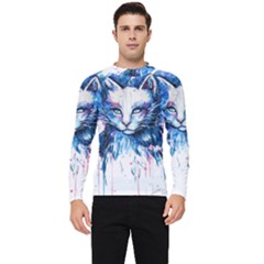 Cat Men s Long Sleeve Rash Guard by saad11