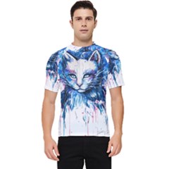 Cat Men s Short Sleeve Rash Guard by saad11