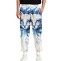 Cat Men s Elastic Waist Pants View1