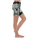 Doctor Who Tardis Kids  Lightweight Velour Capri Yoga Leggings View3