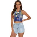 Tardis Wilderness Doctor Who Backless Halter Cami Shirt View1