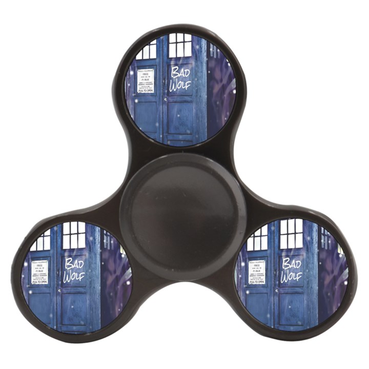 Bad Wolf Tardis Doctor Who Finger Spinner