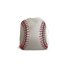 Baseball Drawstring Pouch (small) by Ket1n9