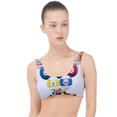 Racked Billiard Pool Balls The Little Details Bikini Top by Ket1n9