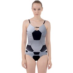 Soccer Ball Cut Out Top Tankini Set by Ket1n9