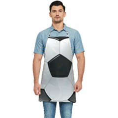 Soccer Ball Kitchen Apron by Ket1n9