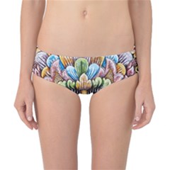 Wood Sculpture Bali Logo Classic Bikini Bottoms by Ket1n9