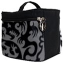 Ying Yang Tattoo Make Up Travel Bag (Big) View2