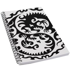 Ying Yang Tattoo 5 5  X 8 5  Notebook by Ket1n9