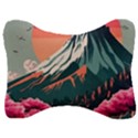 Mountain Landscape Sky Fuji Nature Velour Seat Head Rest Cushion View1