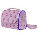 Alien Pattern Pink Satchel Shoulder Bag View1