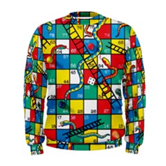 Snakes And Ladders Men s Sweatshirt by Ket1n9