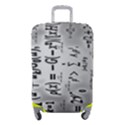 Science Formulas Luggage Cover (Small) View1