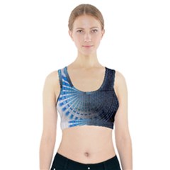 Data Computer Internet Online Sports Bra With Pocket by Ket1n9