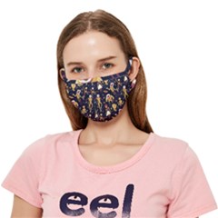 Alien Surface Pattern Crease Cloth Face Mask (adult) by Ket1n9