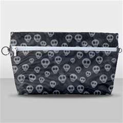 Skull Halloween Background Texture Handbag Organizer by Ket1n9