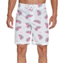 Fresh Watermelon Slices Texture Men s Beach Shorts View1