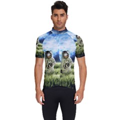 Astronaut Men s Short Sleeve Cycling Jersey by Ket1n9