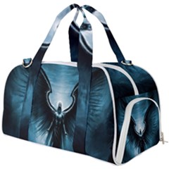 Rising Angel Fantasy Burner Gym Duffel Bag by Ket1n9