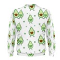 Cute Seamless Pattern With Avocado Lovers Men s Sweatshirt View2