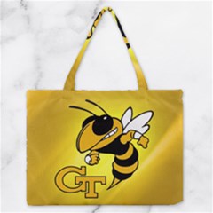 Georgia Institute Of Technology Ga Tech Zipper Medium Tote Bag by Ket1n9