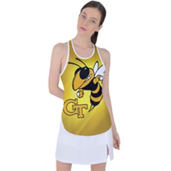 Georgia Institute Of Technology Ga Tech Racer Back Mesh Tank Top by Ket1n9