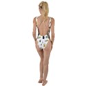 Insect Animal Pattern High Leg Strappy Swimsuit View2