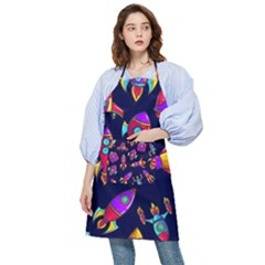 Space Patterns Pocket Apron by Hannah976