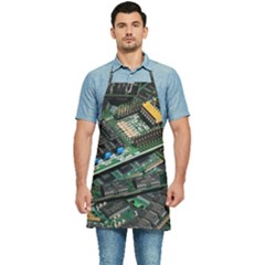 Computer Ram Tech - Kitchen Apron by Hannah976