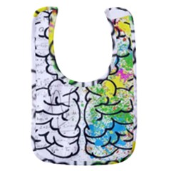 Brain Mind Psychology Idea Drawing Baby Bib by Ndabl3x