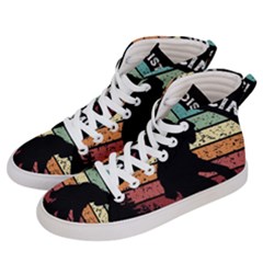 Monster Yeti Social Distance Monkey Women s Hi-top Skate Sneakers by Cendanart