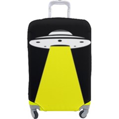 Ufo Flying Saucer Extraterrestrial Luggage Cover (large) by Cendanart