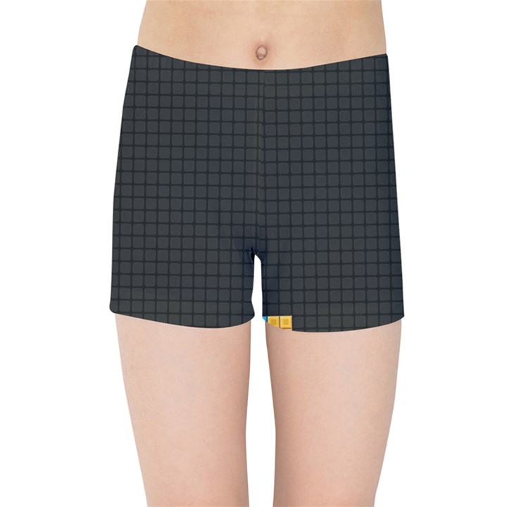 Tetris Game Kids  Sports Shorts