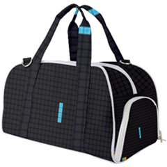 Tetris Game Burner Gym Duffel Bag by Cendanart