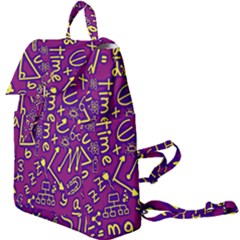 Background Doodles Math Buckle Everyday Backpack by Bedest