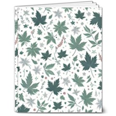 Leaves Nature Bloom 8  X 10  Softcover Notebook by Bedest