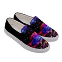 Stylish Galaxy Printed Colorful Womens Canvas Slip Ons View3