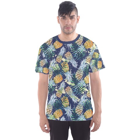 Blue Pineapple Men s Sport Mesh Tee by CoolDesigns