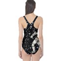 Dark Indigo Astronaut POP ART One Piece Swimsuit View2