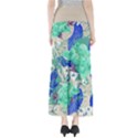 Mint Roses Maxi Skirt View2