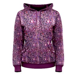 Glamorous Purple Pink Shinny Pullover Hoodie by CoolDesigns