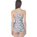 Shark Light Pink One Piece Swimsuit View2