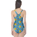 DeepSkyBlue POP ART Star Thunder One Piece Swimsuit View2